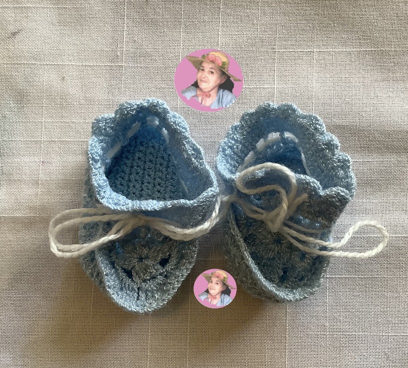 Zapatitos de gancho o crochet 