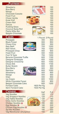 The Baking Paradise menu 6