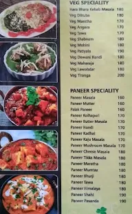 Shree Sai Pure Veg Restaurant menu 3