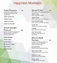 Ohri's Coca-Cola Happiness World menu 5