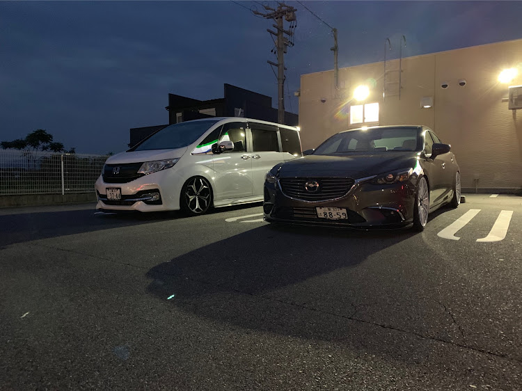 アテンザのusdm・RPステップワゴン・これからもよろしくです(*￣∇￣)ノに関するカスタム事例の投稿画像1枚目