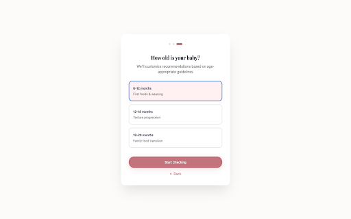 MamaChecker - Food Checker for Parents screenshot 3