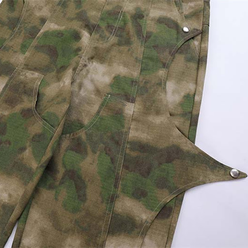Title 3, Mens Camouflage Embroidered Multi Pocket Overa...