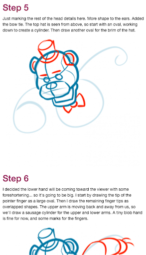 How to draw Freddy Friends