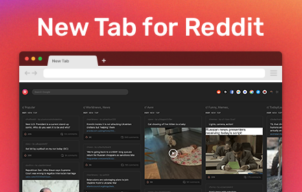 New Tab for Reddit small promo image