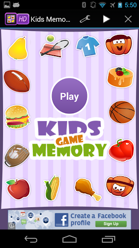 Kids Memory Game