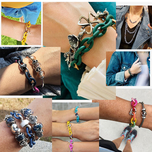 Title 2, Bowknot Link X Series Hard Rubber Bracelet DIY ...