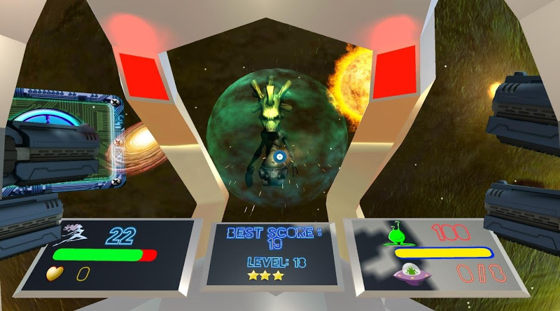 Скриншот VRtual space battle