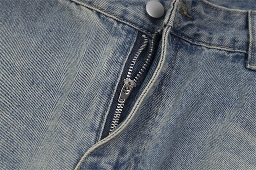 Title 4, Loose Wash Ripped Jeans for Men and Women Comfo...