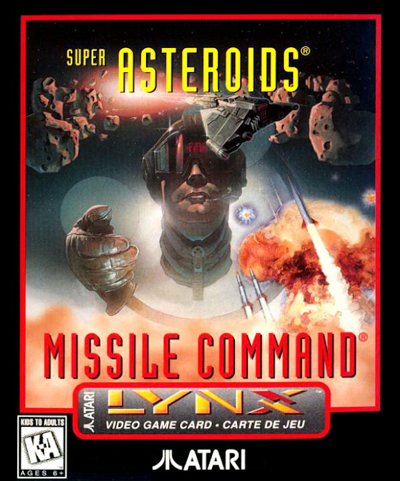 Super Asteroids & Missile Command - Atari Lynx | Atari Gamer