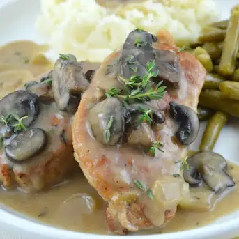 Crock Pot Pork Chops (with gravy) - Spend With Pennies