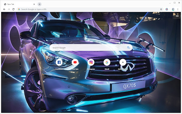 Infiniti Auto Wallpapers New Tab