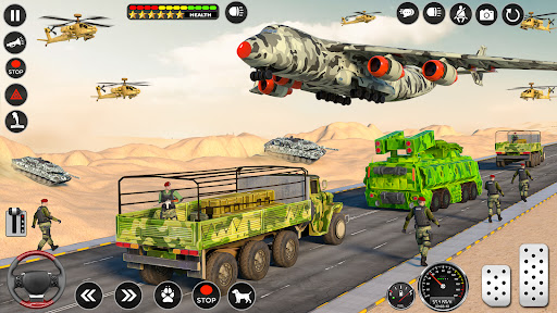 Screenshot Army Truck Driver Cargo games