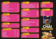 Cafe Chai Bazaar menu 1