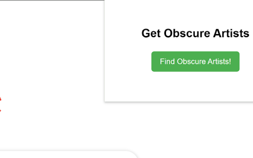 Last.fm Get Obscure Artists