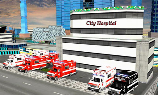 City Ambulance Rescue Driver Ambulance Simulator