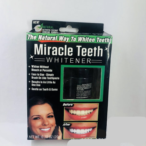 Title 5, Black Active Coconut Shell Tooth Powder for Nat...