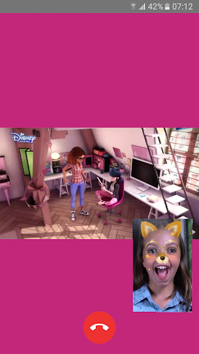 Fake Chat  Call Video  Super Ladybug Noir