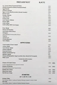 Delhi Darbaar menu 2