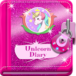 Cover Image of Unduh Buku Harian Unicorn (kunci - PIN) 6.0 APK