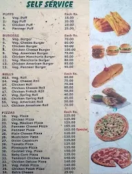 Bakers 'Q' menu 8