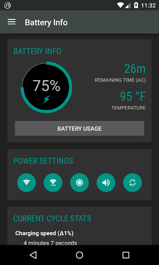    Battery Widget Reborn 2016- screenshot  