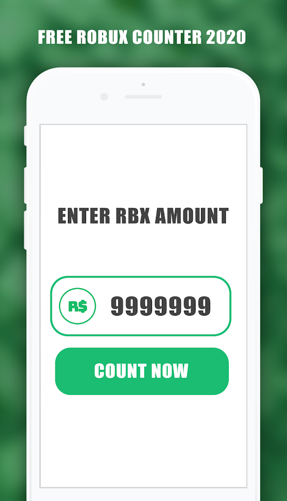 Free Robux Counter For Roblox Para Android Apk Descargar - generador de codigos de robux 2019