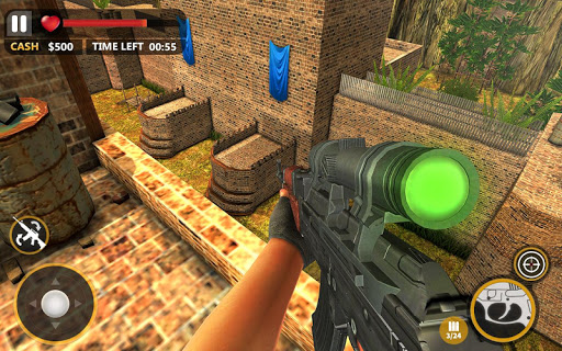 Rescue Strike: Commando FPS Strategy Survival Game