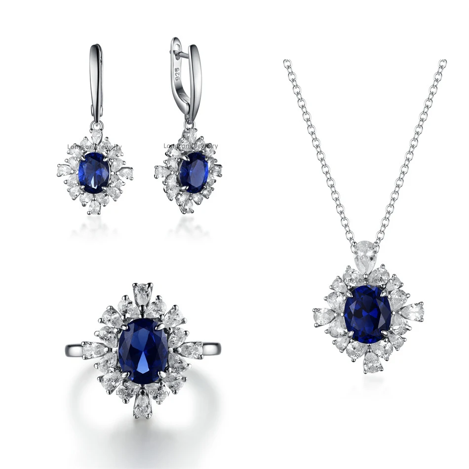 Trendy oorbellen set van 925 sterling zilver. De perfecte sieraden om je dagelijkse look mee te verrijken.