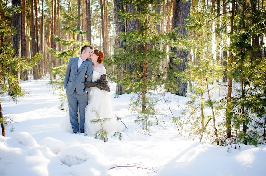 Hääkuvaaja Anastasiya Kotyagina (sciurus). Kuva otettu 1. maaliskuuta 2016