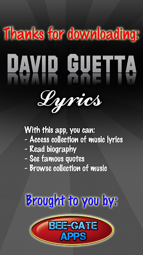 David Guetta Lyrics