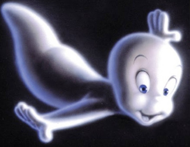 Gambar Kartun Casper, hantu kecil yang baik hati