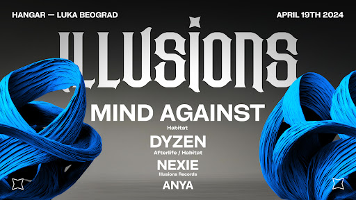 ILLUSIONS NAS VODI NA JOŠ JEDAN SPEKTAKL! MIND AGAINST U PETAK U HANGARU