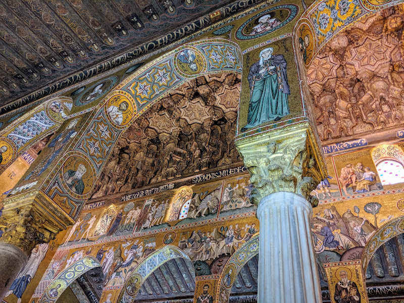 Ceiling of the Cappella Palatina