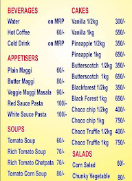 Siya's Kitchen & Cafe menu 6