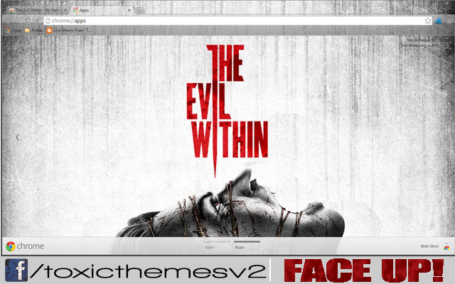 The Evil Within - Face Up chrome extension