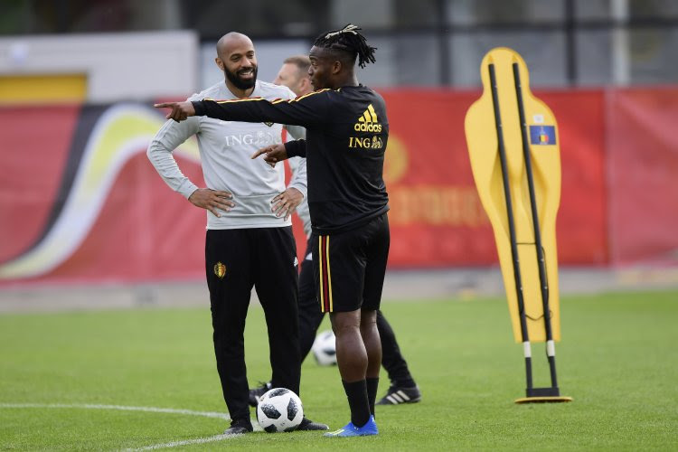 Thierry Henry, un mentor important, "surtout pendant cette compétition"