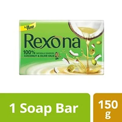 Rexona Silky Soft Skin With Coconut & Olive Oils Soap 150 Gm