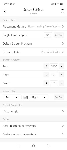 Screenshot LEDCube