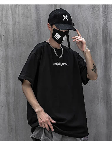 Printed Reflective Short-Sleeved T- - 2