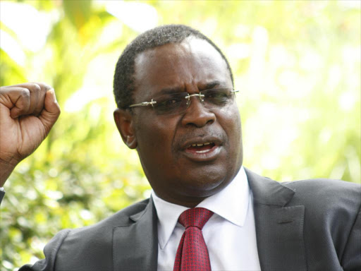 Nairobi governor aspirant Evans Kidero during an interview in Nairobi.pic\Charles kimani