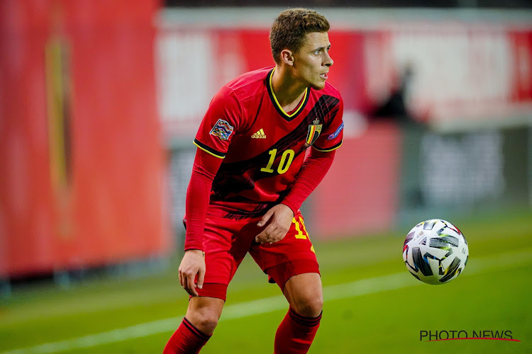 Thorgan Hazard vindt het geen evidentie dat hij in deze ploeg mag spelen: "We zijn een heel grote ploeg geworden"