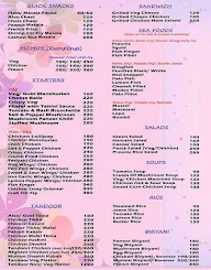 Sua Casa Restaurant menu 3