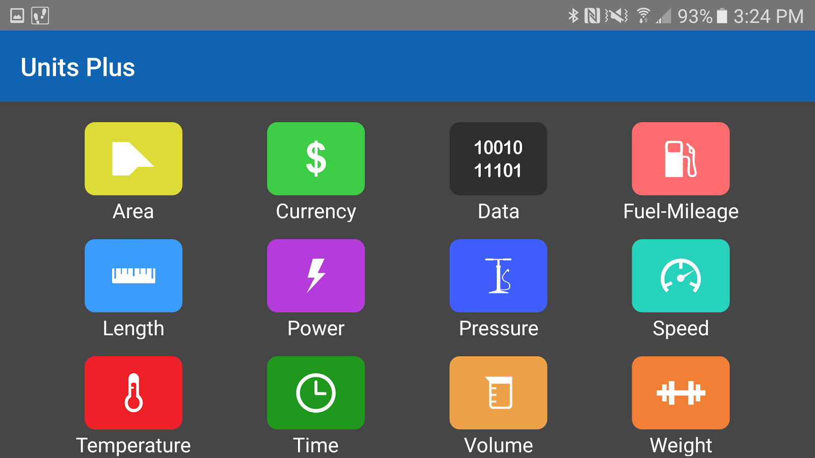 Units Plus Converter Android Apps on Google Play