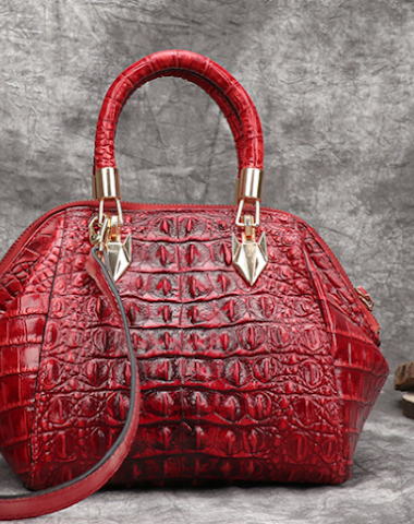 Handgemaakte retro leren crossbody - 2