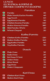 Bahudari menu 2