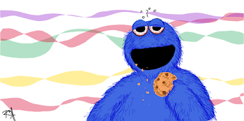 "they call me the cookie monster"