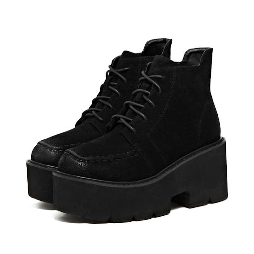 Title 3, Fashion Biker Nude Ankle Womens Boots. Stylish...