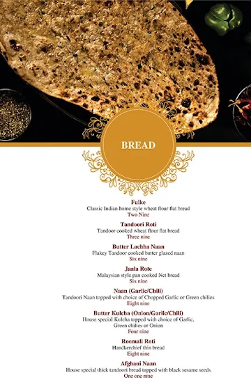 Singh's Delight menu 