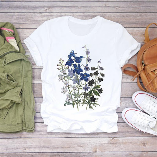 Title 6, Womens casual short-sleeved T-shirt with modal...